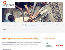 Tablet Screenshot of impact-ontwikkeling.nl